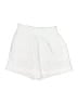 Saks Fifth Avenue Solid White Shorts Size M - photo 1