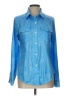 Unbranded Blue Long Sleeve Blouse Size L - photo 1