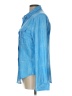 Unbranded Blue Long Sleeve Blouse Size L - photo 5