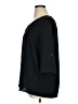 Unbranded 100% Polyester Black 3/4 Sleeve Blouse Size XL - photo 5