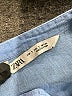 Zara Blue 3/4 Sleeve Blouse Size S - photo 7