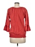 Maurices Red 3/4 Sleeve Blouse Size M - photo 2