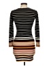 No Boundaries Stripes Brown Casual Dress Size M - photo 2