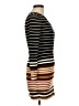 No Boundaries Stripes Brown Casual Dress Size M - photo 4