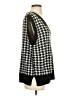 Double Zero 100% Acrylic Houndstooth Black Sweater Vest Size S - photo 4