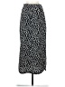 Notations 100% Polyester Animal Print Black Casual Skirt Size M - photo 1