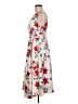 Unbranded Floral Ivory Cocktail Dress Size 28 waist (estimated) - photo 5