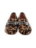J.Crew Animal Print Brown Flats Size 5 1/2 - photo 2