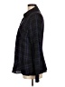 CAbi Plaid Black Long Sleeve Button-Down Shirt Size M - photo 5