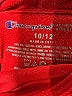 Champion 100% Polyester Red Pullover Hoodie Size 10 - 12 - photo 3