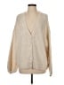 Coastal Bloom Tan Ivory Cardigan Size S - photo 1