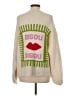 Coastal Bloom Tan Ivory Cardigan Size S - photo 2