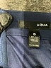 Aqua 100% Polyester Blue Casual Skirt Size L - photo 4