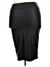 Simlu Solid Black Faux Leather Skirt Size 2X - photo 2
