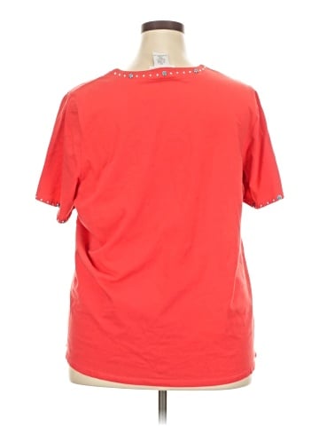 Quacker Factory Short Sleeve Top (view 2)