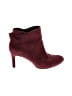 Alfani Burgundy Ankle Boots Size 6 1/2 - photo 1