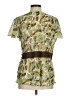 Unbranded Green Short Sleeve Blouse Size M (estimated) - photo 2
