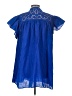 Unbranded Blue Short Sleeve Blouse Size L (estimated) - photo 2