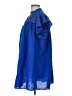Unbranded Blue Short Sleeve Blouse Size L (estimated) - photo 5