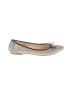J.Crew Metallic Silver Gold Flats Size 6 - photo 1
