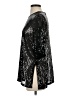 H&M Black 3/4 Sleeve Blouse Size S - photo 5