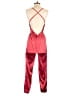 Unbranded Solid Red Jumpsuit Size S - photo 2