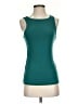 Halogen Teal Sleeveless Top Size XS - photo 1