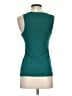 Halogen Teal Sleeveless Top Size XS - photo 2