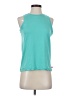 Assorted Brands Teal Sleeveless T-Shirt Size S - photo 1