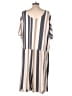 Lularoe Stripes Gray Romper Size 3X - photo 2