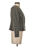 Ann Taylor Houndstooth Gray Blazer Size 0 - photo 4