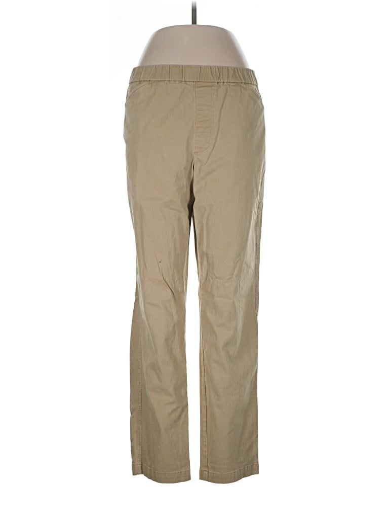 Pre-owned Lands' End Jeans In Tan