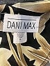 Dani Max 100% Polyester Print Gold Casual Dress Size 8 - photo 7