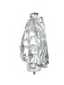 Dept. Anonym 100% Polyester Metallic Silver Raincoat Size M - photo 4