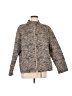 Lafayette 148 New York 100% Polyester Animal Print Gray Jacket Size L - photo 1