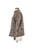 Lafayette 148 New York 100% Polyester Animal Print Gray Jacket Size L - photo 5
