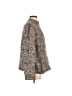 Lafayette 148 New York 100% Polyester Animal Print Gray Jacket Size L - photo 4