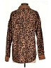 Unbranded 100% Polyester Animal Print Brown Coat Size S - photo 2