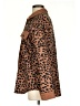 Unbranded 100% Polyester Animal Print Brown Coat Size S - photo 5
