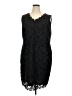 rsvp by TALBOTS 100% Polyester Black Cocktail Dress Size 20WP - photo 1