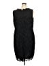 rsvp by TALBOTS 100% Polyester Black Cocktail Dress Size 20WP - photo 2