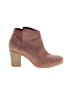 SoftWalk Burgundy Tan Ankle Boots Size 6 (wide) - photo 1