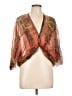 FUZZI Orange Cardigan Size L - photo 1