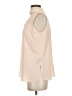 Zac & Rachel 100% Polyester Ivory Sleeveless Blouse Size S - photo 5