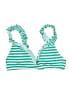 J.Crew Stripes Green Swimsuit Top Size S - photo 1