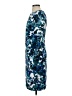 Calvin Klein Print Blue Cocktail Dress Size 4 - photo 5