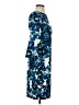 Calvin Klein Print Blue Cocktail Dress Size 4 - photo 4