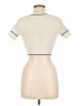 Forever 21 Ivory Short Sleeve Top Size M - photo 2