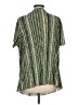 Brittany Black Green Short Sleeve Blouse Size L (estimated) - photo 2