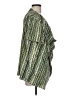 Brittany Black Green Short Sleeve Blouse Size L (estimated) - photo 4